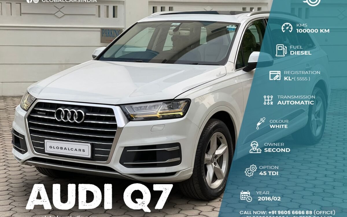 Audi Q7 specifications