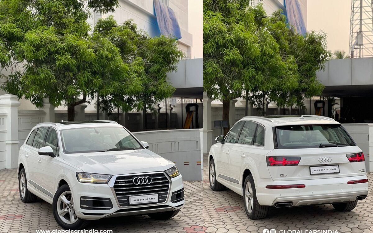 Audi Q7 45 TDI front and rear