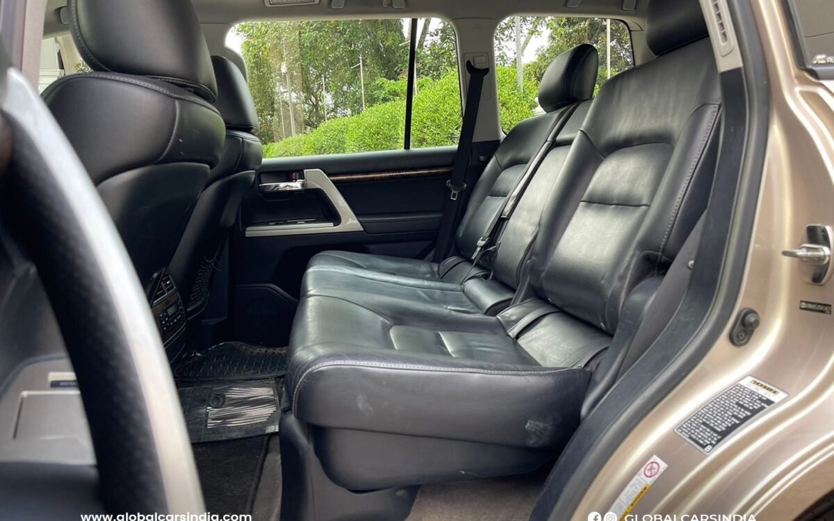 Land Cruiser leather interior